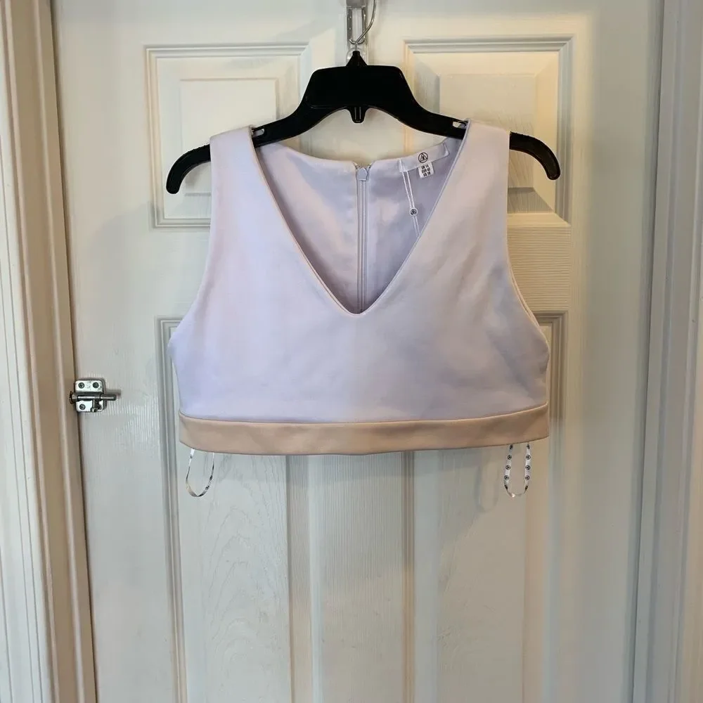 Missguided Square Neck Cream Bralette
